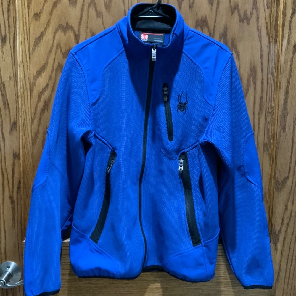 Spyder Core Men's Fleece Jacket Blue Size S